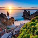 Homes Ocean View With Lovely Terrace, 2 Swimming Pools & Tennis Court Albufeira